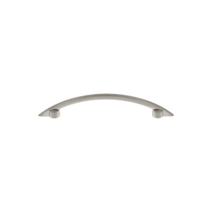 Puxador Curvado para Móveis Aço Escovado 96mm