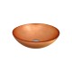 Cuba Sobrepor de Vidro Laranja 30cm