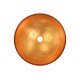 Cuba Sobrepor de Vidro Laranja 30cm