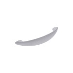 Puxador Alça Cromado Acetinado para Móveis Altero Casa 96mm M053