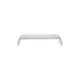 Puxador Alça para Móveis Prata Fosca Altero Casa 128mm M545-128