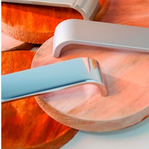 Puxador Alça Cromado para Móveis Altero Casa 192mm M545-192