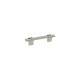 Puxador Alça para Móveis Aço Escovado 64mm