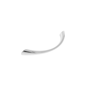 Puxador Alça para Móveis Cromado Linha Ellipse Altero Casa 96mm