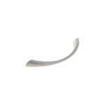 Puxador Alça para Móveis Aço Escovado Linha Ellipse Altero Casa 96mm