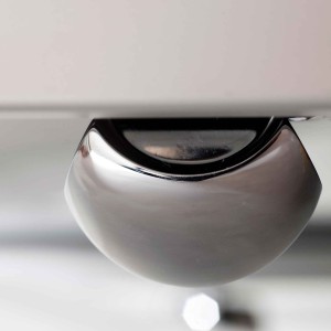 Puxador Ponto Aço Escovado Altero Casa 39mm