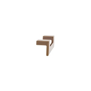 Puxador Ponto Bronze 64mm