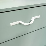 Puxador Alça para Móveis Branco 160mm