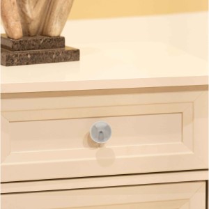 Puxador Ponto Redondo Aço Ascovado 34mm