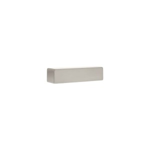 Puxador Alça para Móveis Retangular Aço Escovado 64mm