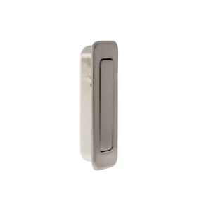 Puxador de Embutir Aço Escovado 55mm Altero Casa