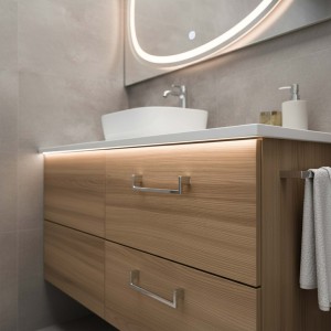 Puxador Alça para Móveis Cromado 192mm