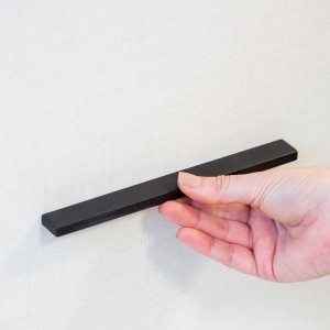 Puxador Alça para Móveis Preto Fosco 128mm | Altero Casa M883-128