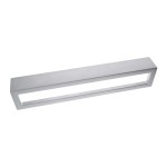 Puxador Alça para Móveis Vazado Cromo Acetinado 192mm