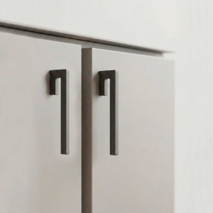 Puxador Alça para Móveis Pintura Malto Minimalista Linha Quadra Altero Casa