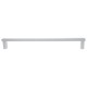 Puxador para Móveis Alça Retangular Prata Fosca 192mm