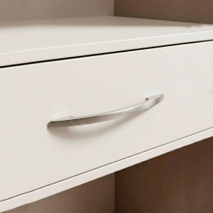 Puxador Alça para Móvel Aço Escovado 128mm