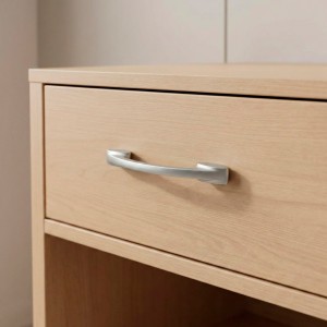 Puxador para Móveis Cromo Acetinado 96mm