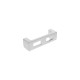 Puxador Alça para Móveis Retangular Vazado Cromo 64mm Altero Casa M567-64