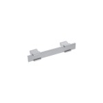 Puxador Alça para Móveis Cromo Acetinado 64mm