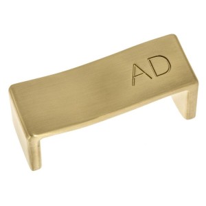 Puxador Alça Dourado Matte Altero Casa M1200