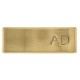 Puxador Alça Dourado Matte Altero Casa M1200