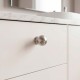 Puxador Ponto Redondo Aço Ascovado 34mm Altero Casa M043