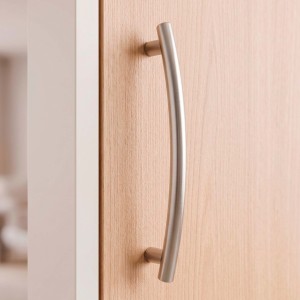 Puxador Alça para Móveis Aço Escovado 128mm