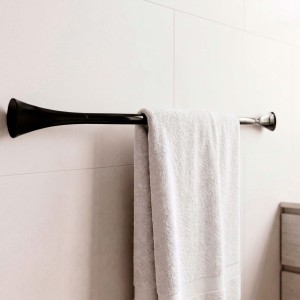 Porta Toalha Black PVD Altero Casa B1802