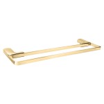 Porta Toalha Duplo Dourado PVD altero Casa B3215