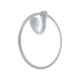 Porta Toalha Argola para Banheiro Cromo Acetinado Altero Casa B1204