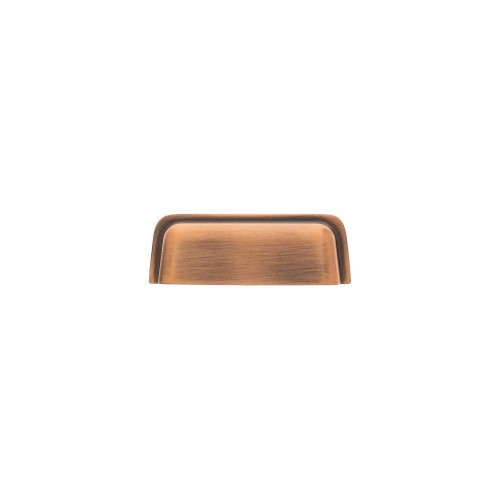 Puxador Concha Cobre Vintage Acetinado 160mm Altero Casa M1029