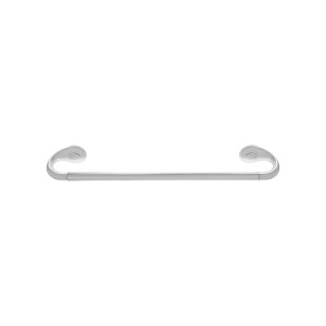 Porta Toalha para Banheiro Cromo Acetinado Altero Casa B1202