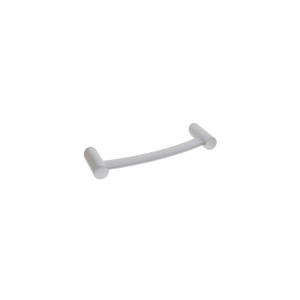 Puxador Alça Prata Fosca Altero Casa 96mm M450