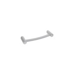 Puxador Alça Prata Fosca Altero Casa 96mm M450