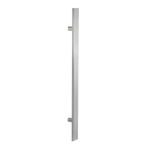 Puxador de Porta Duplo Alumínio Polido 560mm Altero Casa
