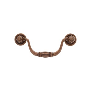 Puxador Alça Cobre Vintage para Móveis 92mm Altero Casa M265