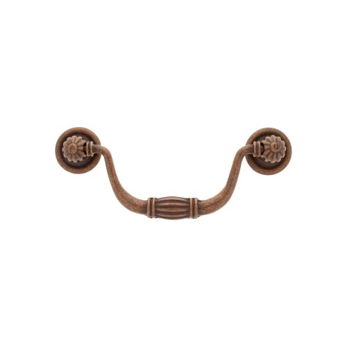 Puxador Alça Cobre Vintage para Móveis 92mm Altero Casa M265