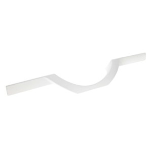 Puxador Alça para Móveis Branco Fosco 160mm