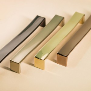 Puxador Alça Dourado Matte 192mm Altero Casa M1193
