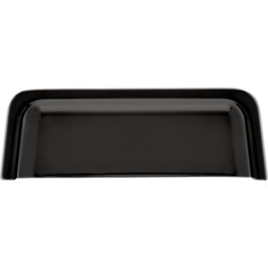Puxador Concha Preto Fosco 64mm Altero Casa M1029