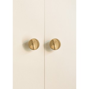 Puxador Ponto Sense Dourado Matte PVD Altero Casa M1192