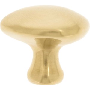 Puxador Ponto Orgânico Dourado Matte PVD Altero Casa M1226
