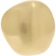 Puxador Ponto Orgânico Dourado Matte PVD Altero Casa M1226