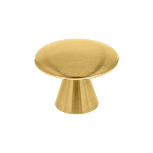 Puxador Ponto para Moveis Dourado Escovado PVD Altero Casa M453