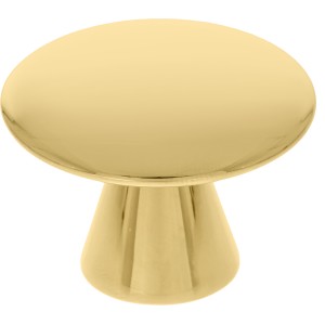 Puxador Ponto para Moveis Dourado PVD Altero Casa M453