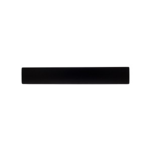 Puxador para Móveis Alça Retangular Preto Fosco Altero Casa 128mm M882-128