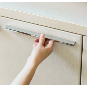 Puxador Alça para Móveis Cromado 256mm