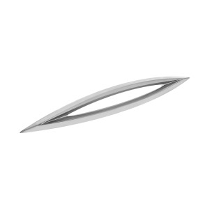 Puxador Alça para Móveis Vazado Cromado 128mm