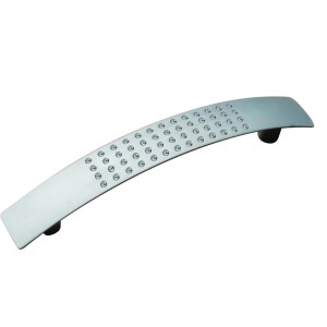 Puxador Alça para Móveis com Textura Cromado 128mm